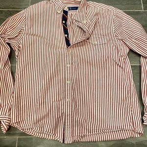 Men’s stripped L Ralph Lauren shirt
